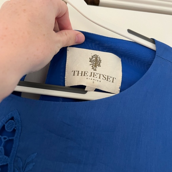 Blue Lace Jersey Diaries top - Picture 3 of 3